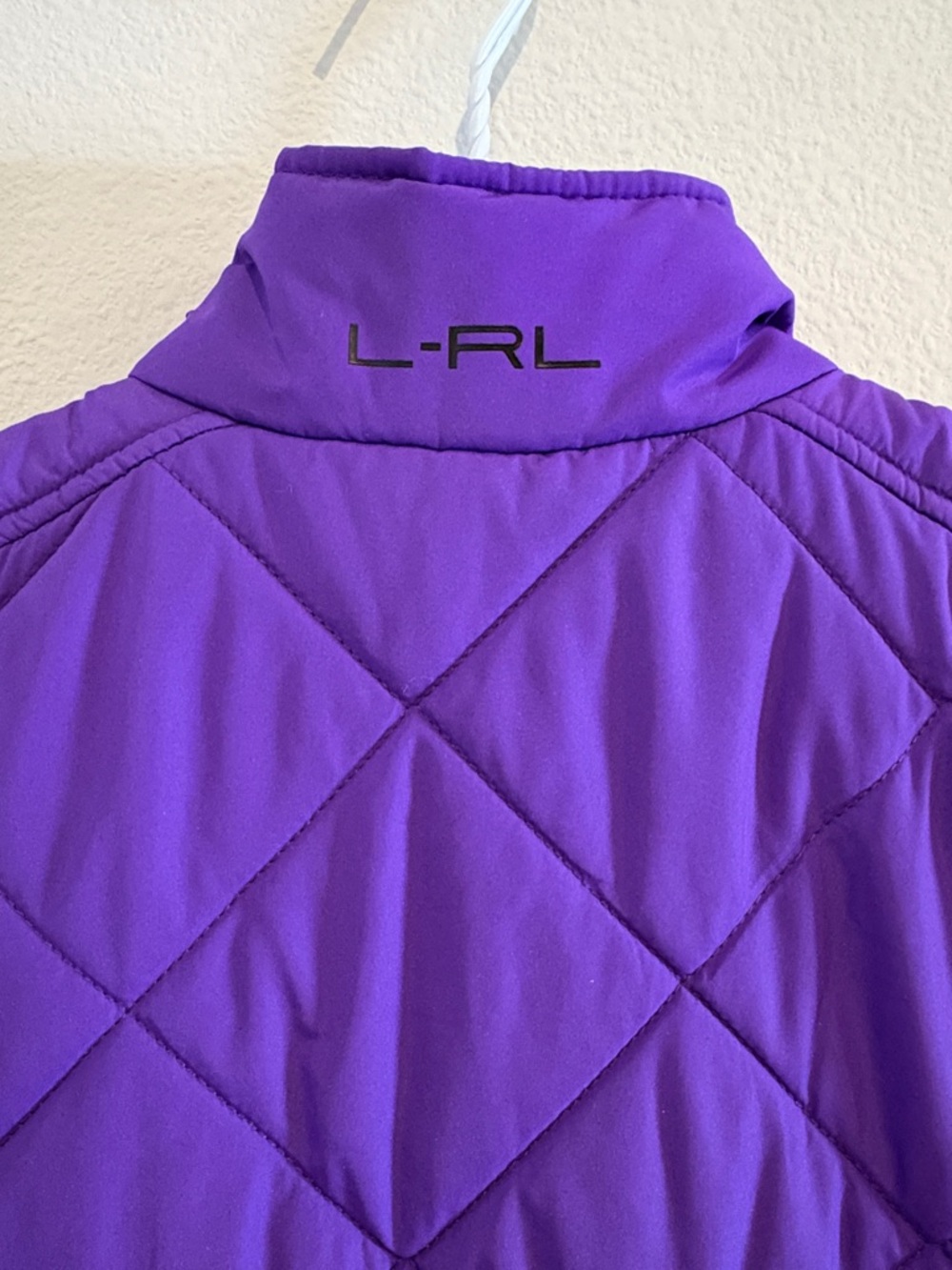 Polo Ralph Lauren Purple Quilted Sleeveless Vest NWOT! - Picture 7 of 11
